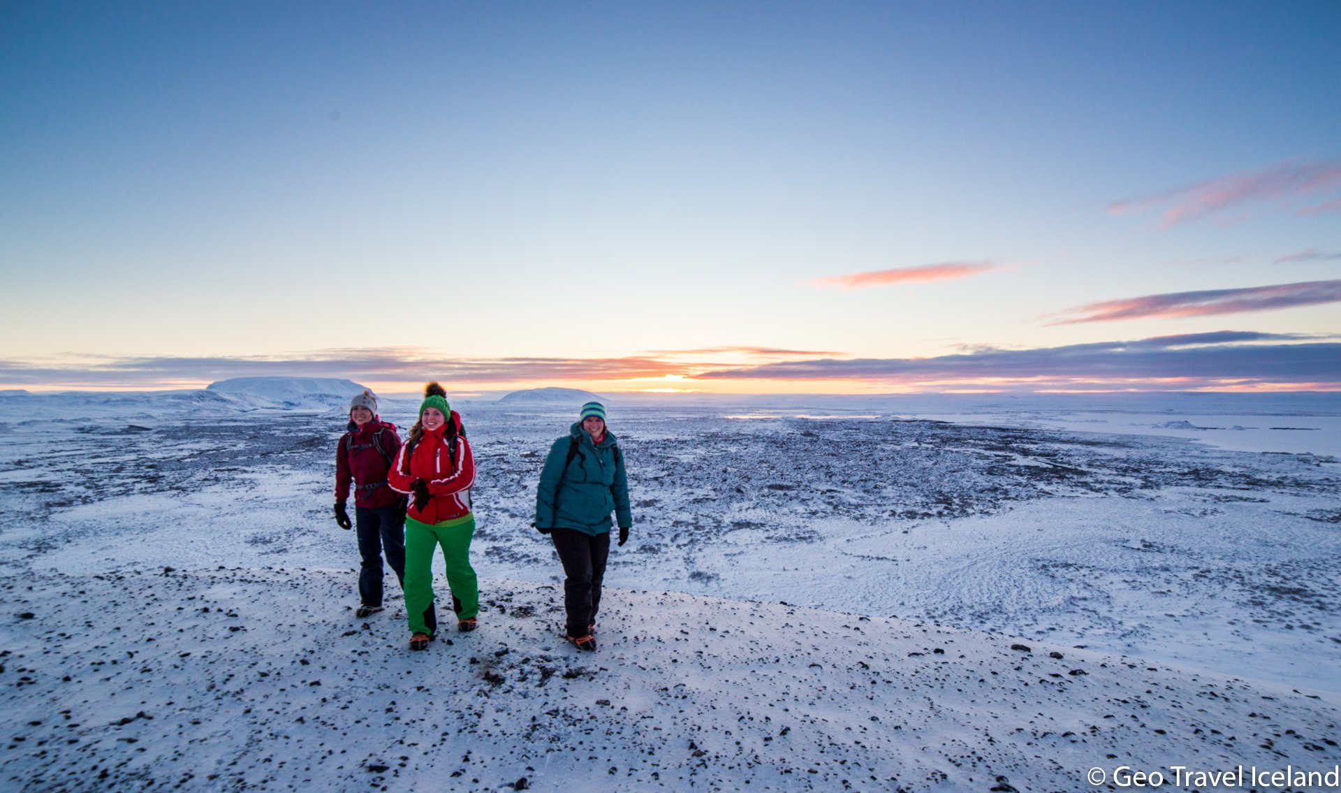 Hverfjall winter hike with Geo Travel-10